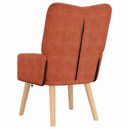 lænestol Rød orange 63 x 67 x 94 cm Stof