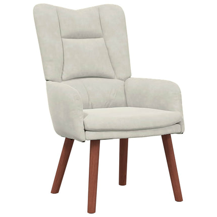 lænestol Creme 63 x 67 x 94 cm Fløjl