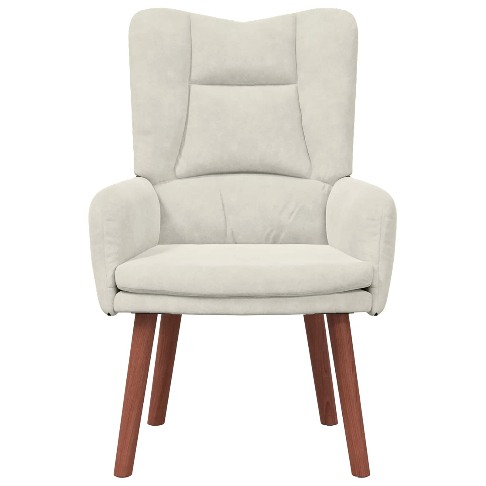 lænestol Creme 63 x 67 x 94 cm Fløjl