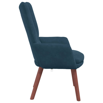 lænestol Blå 63 x 67 x 94 cm Fløjl