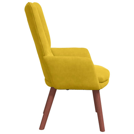 lænestol Gul 63 x 67 x 94 cm Fløjl