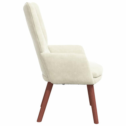 lænestol Creme 63 x 67 x 94 cm Fløjl