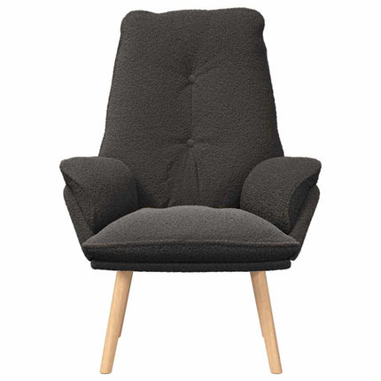 lænestol Mørkegrå 69 x 74 x 93 cm Sherpa-stof