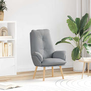 lænestol Lysegrå 69 x 74 x 93 cm Sherpa-stof