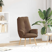 Afslappende stol Brun 69 x 74 x 93 cm Stof