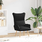 Afslappende stol Sort 69 x 74 x 93 cm Stof