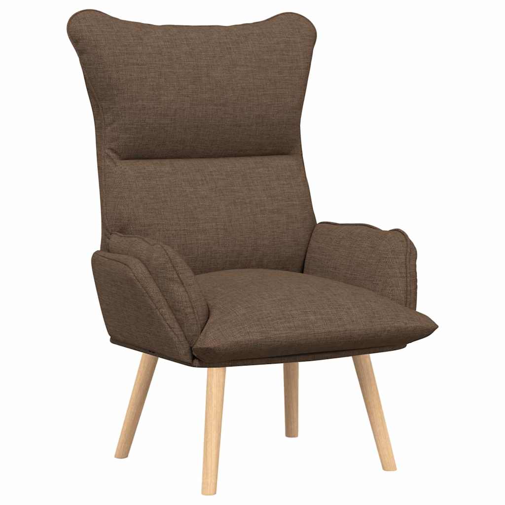 Afslappende stol Brun 69 x 74 x 93 cm Stof