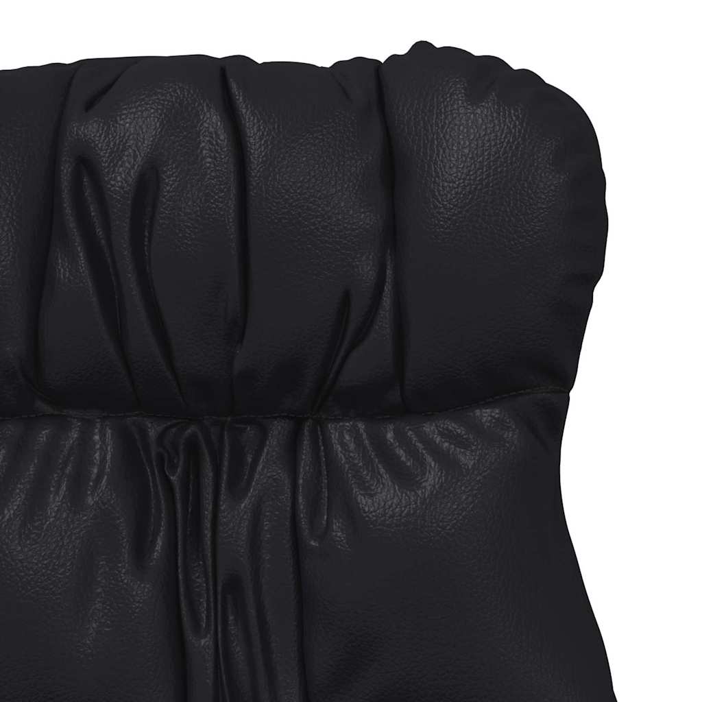 lænestol Sort 69 x 74 x 93 cm Kunstlæder