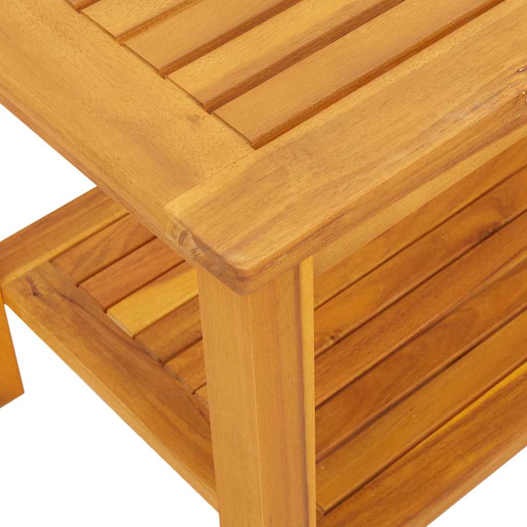 Sofabord Brun 70 x 40 x 45 cm Massivt akacietræ