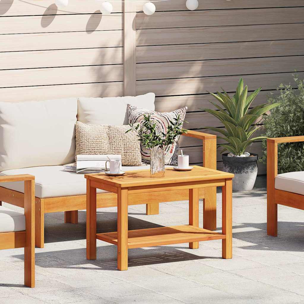 Sofabord Brun 70 x 40 x 45 cm Massivt akacietræ