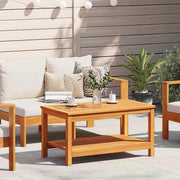 Sofabord Brun 110 x 55 x 45 cm Massivt akacietræ