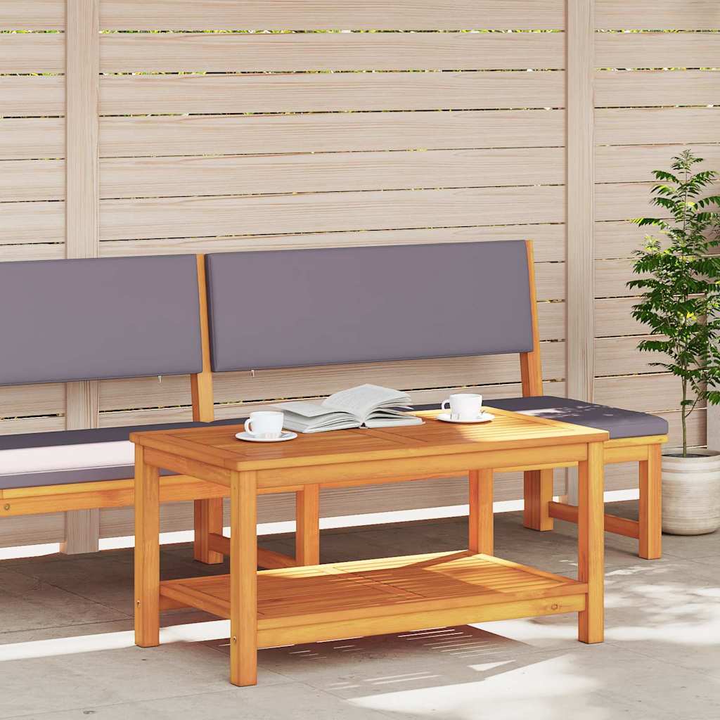 Sofabord Brun 110 x 55 x 45 cm Massivt akacietræ