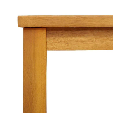 Sidebord Olie Naturlig 35 x 35 x 34 cm Massivt Akacietræ