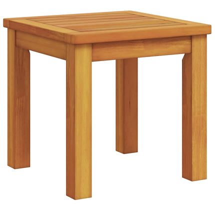 Sidebord Olie Naturlig 35 x 35 x 34 cm Massivt Akacietræ