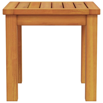 Sidebord Olie Naturlig 35 x 35 x 34 cm Massivt Akacietræ