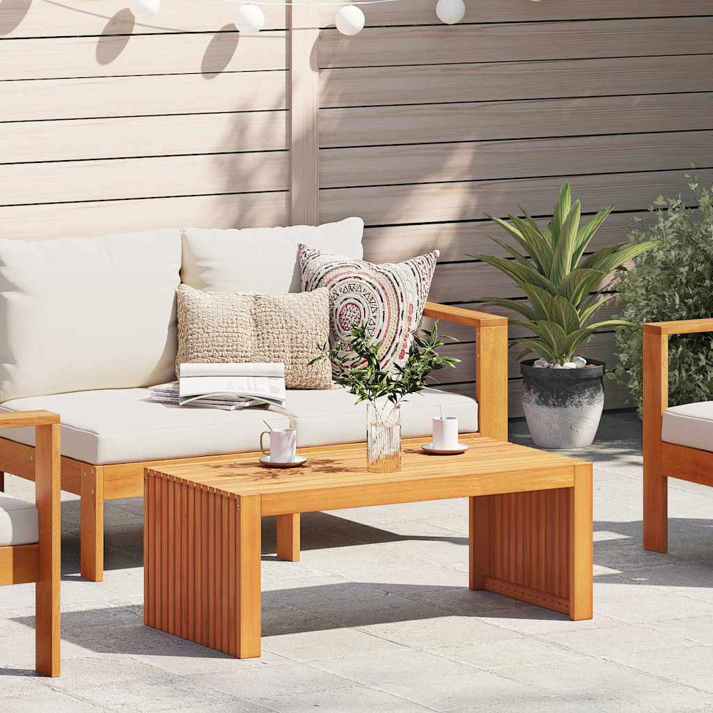 Sofabord Brun 90 x 45 x 35 cm Massivt akacietræ