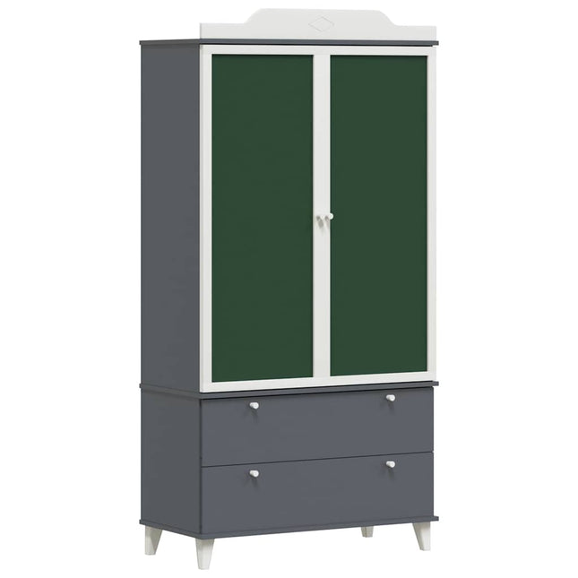 Børns kreative opbevaring ROROS Grå og Hvid 90 x 45 x 180 cm