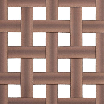 Have Spisebordssæt 4 pcs Brun polyrattan