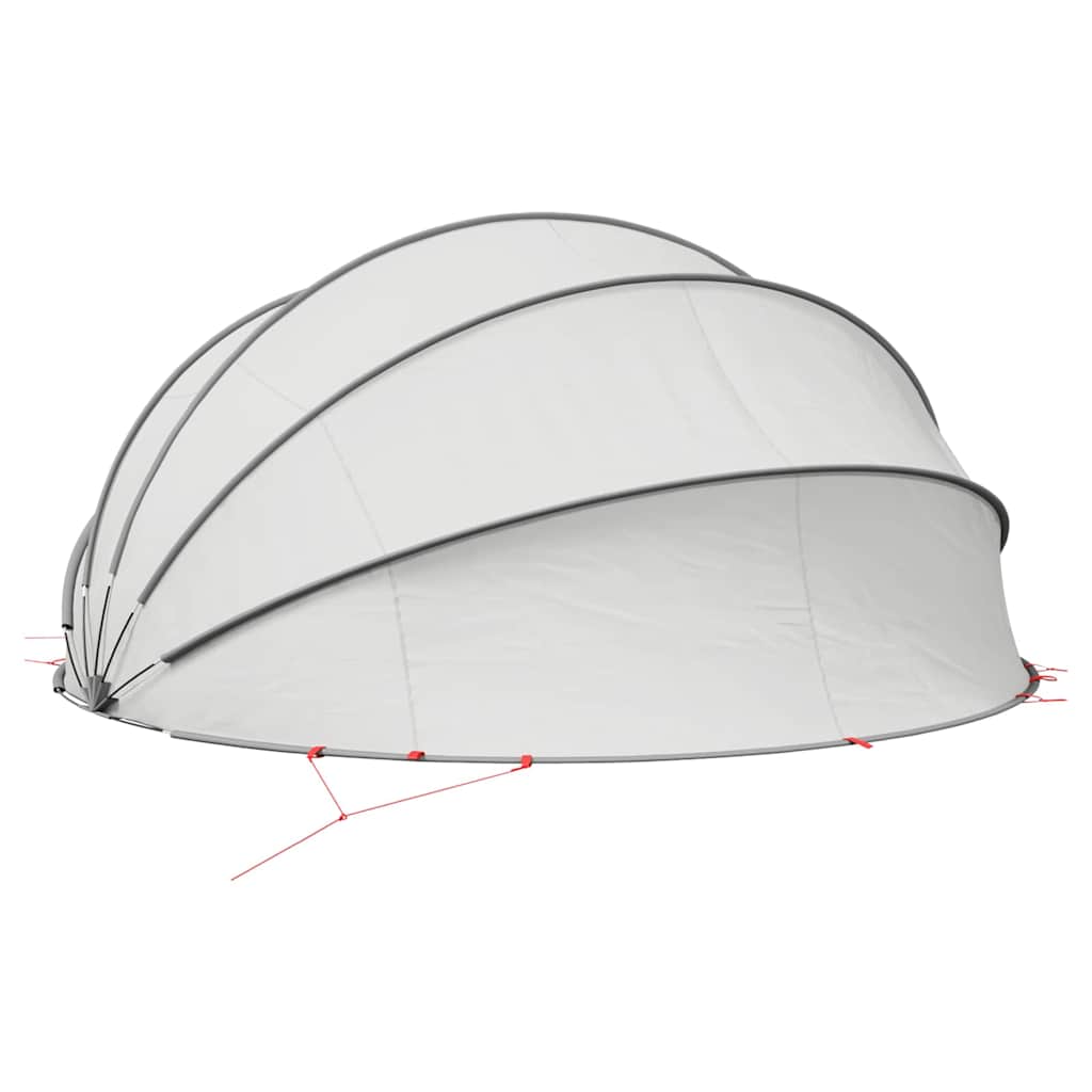 Pool Dome Grå og orange 500 x 500 x 236 cm