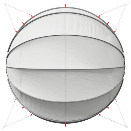 Pool Dome 500 x 500 x 236 cm 185T polyester med PU-belægning