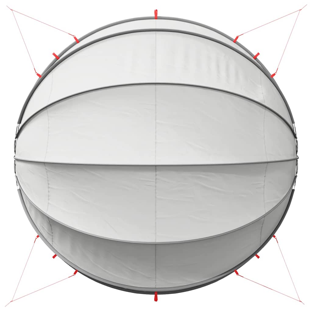 Pool Dome Grå og orange 500 x 500 x 236 cm