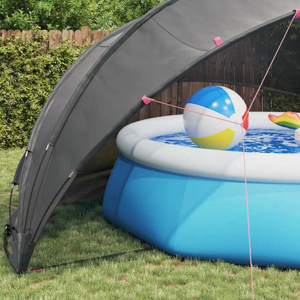 Pool Dome Sort 546 x 516 x 250 cm