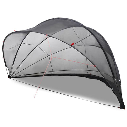 Pool Dome Sort 546 x 516 x 250 cm