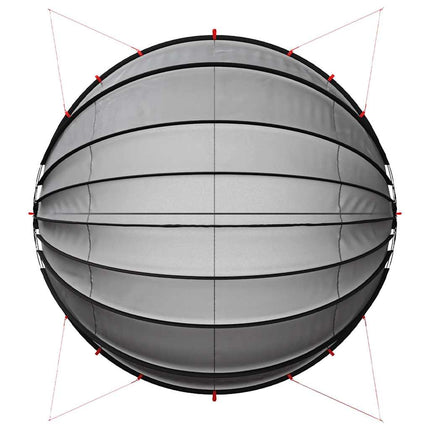 Pool Dome 592 x 590 x 275 cm 185T polyester med PU-belægning