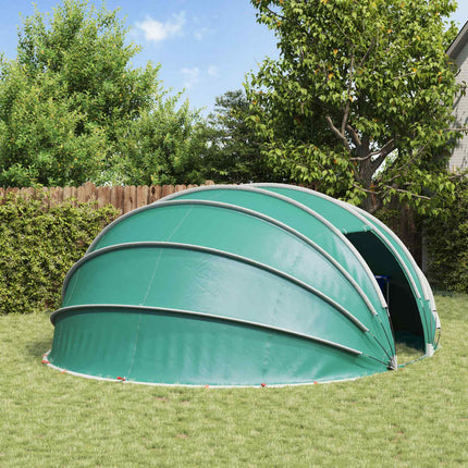 Pooltelt Dome 538 x 440 x 204 cm Havgrøn