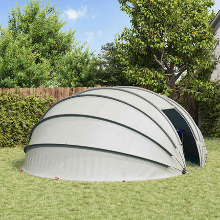 Pooltelt Dome Grå 538 x 440 x 204 cm