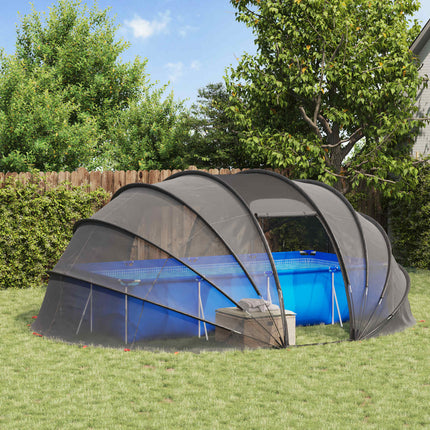 Pooltelt Dome 538 x 440 x 204 cm Transparent