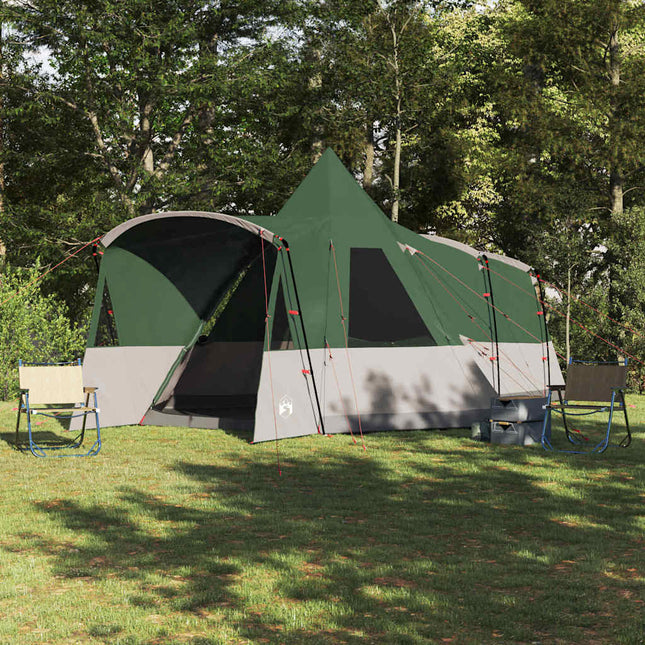 Teepee Telt 8-Personer 8 personer Grøn