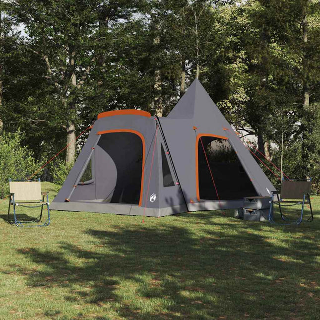 Teepee Telt til 5 Personer 5 personer Grå og orange