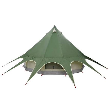 Teepee Telt 3-Person 3-personers Grøn og Grå