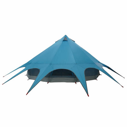 Teepee Telt 7-Personer med tag Blå og grå 600 x 600 x 347 cm