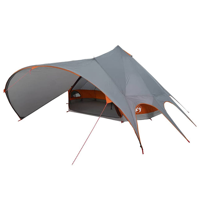 Teepee Telt 7-Personer 7-personers Grå og orange