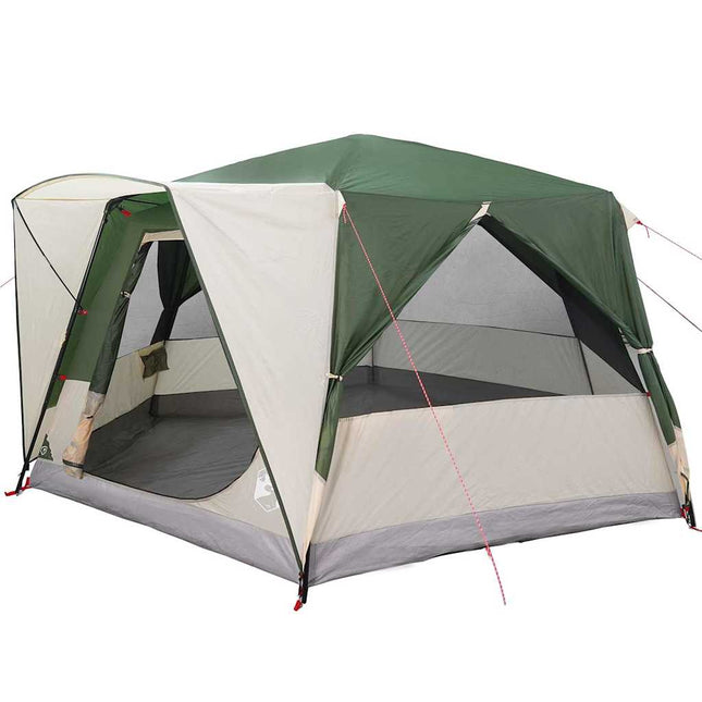 Teltehus til 7 personer med tag Grøn 400 x 350 x 212 cm