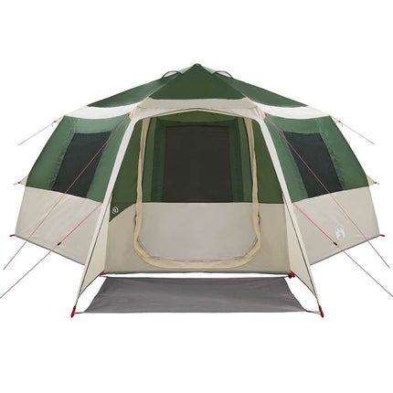 Cabin tent til 12 personer Grøn og Grå 500 x 500 x 294 cm