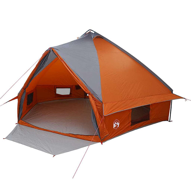 Teepee Telt 10-Personer 10 personer Grå og orange