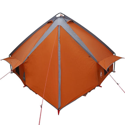 Teepee telt til 6 personer 6 personer Grå og orange