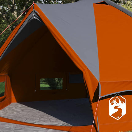Teepee Telt 4-Person 4 personer Grå og orange
