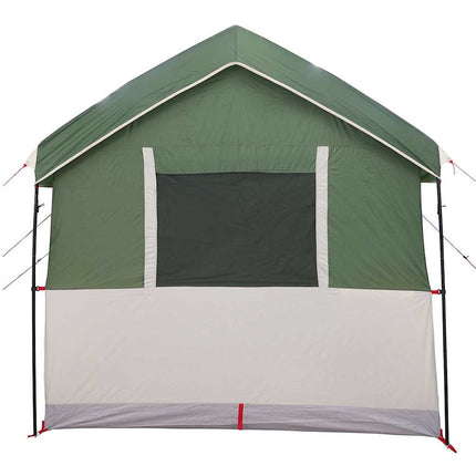 Familietelt til 4 personer Grøn og Hvid 324 x 255 x 230 cm