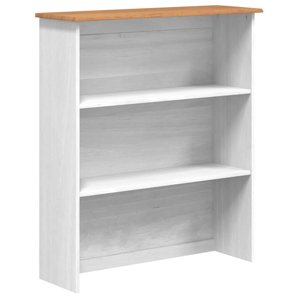 Skab med skuffe ASKIM Hvid 91 x 40 x 200,5 cm Massiv fyrretræ