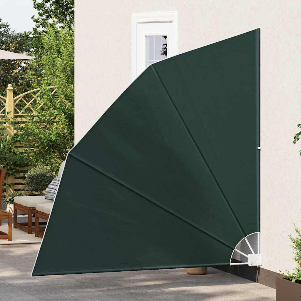 Balkon Afskærmning 210 x 210 cm Polyester Mørkegrøn