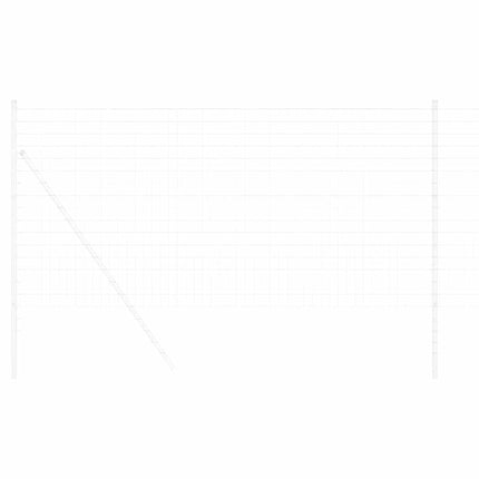 Euro Hejn 1,2 x 10 m PVC-belagt jern