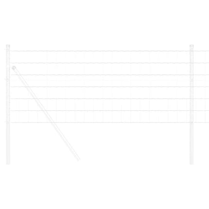 Euro Hejn 0,8 x 25 m PVC-belagt jern