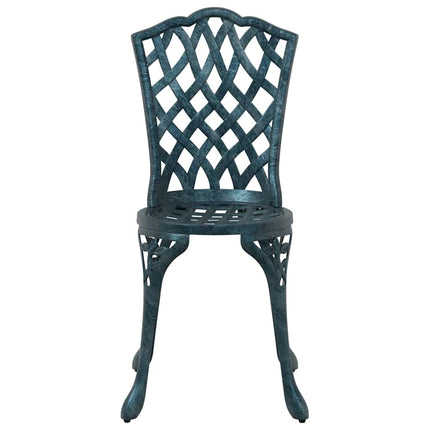 Have Spisebordssæt 5 pcs Grøn Aluminium