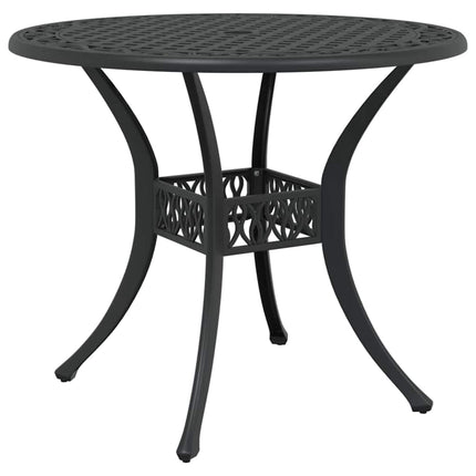 Have Spisebordssæt 5 pcs Sort Aluminium