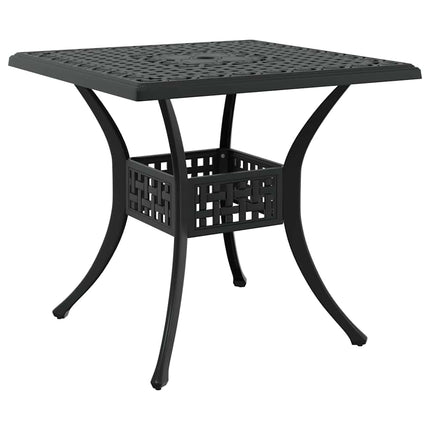 Havebord sæt 3 pcs Sort Gustt aluminium
