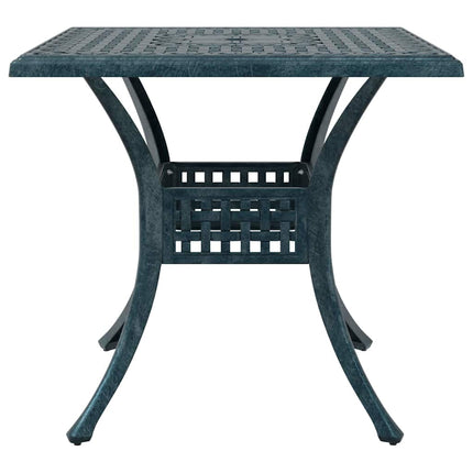 Havebord sæt 5 pcs Grøn Gustt aluminium